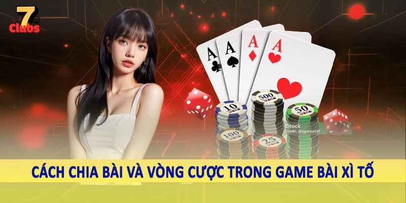 Game Bài Xì Tố - Chiến Thuật Đầu Tư Giải Trí Hiệu Quả 2025 2 Cách chia bài và vòng cược trong game bài xì tố