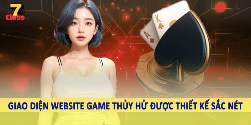 Game Thủy Hữ - Trải Nghiệm Quay Slot Bối Cảnh Mới Lạ 2025 1 Giao diện website game thủy hử được thiết kế sắc nét