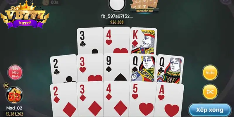 Kỹ thuật xếp bài mậu binh Kỹ thuật xếp bài mậu binh