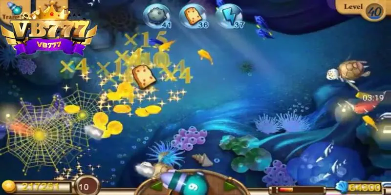 Tận dụng chiến thuật bắn cá linh hoạt để dễ dàng tiêu diệt những tất cả các loài cá Tận dụng chiến thuật bắn cá linh hoạt để dễ dàng tiêu diệt những tất cả các loài cá